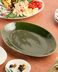 Certified International Verde Oval Platter