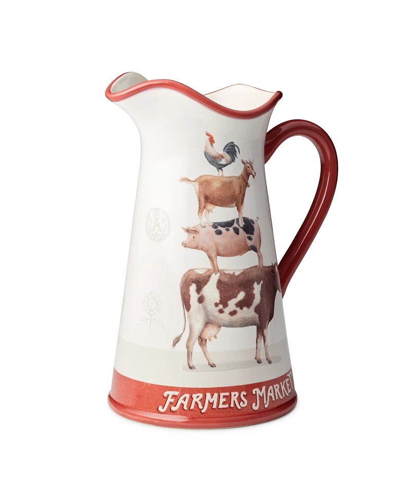 Certified International Vintage Farm Pitcher