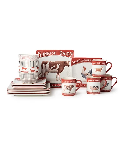 Certified International Vintage Farm 16-Pc. Dinnerware Set, Service for 4