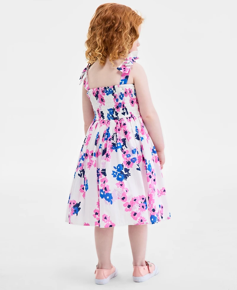 On 34th Toddler Girls Mommy & Me Floral-Print Tie-Shoulder-Strap Dress, Exclusively at Macy's