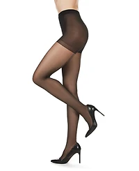 MeMoi Women's Control Top Pantyhose with Backseam Cuban Heels Mm-618