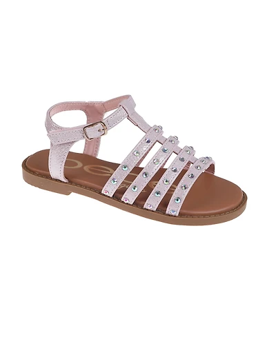 Bebe Little Girls Sparkly and Stylish Fashion Sandals