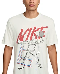 Nike Men's Tennis Logo Graphic T-Shirt