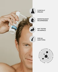 Ds Laboratories Spectral.uhp Men's Extra Strength Hair Regrowth Treatment With Minoxidil 5%, 60 ml