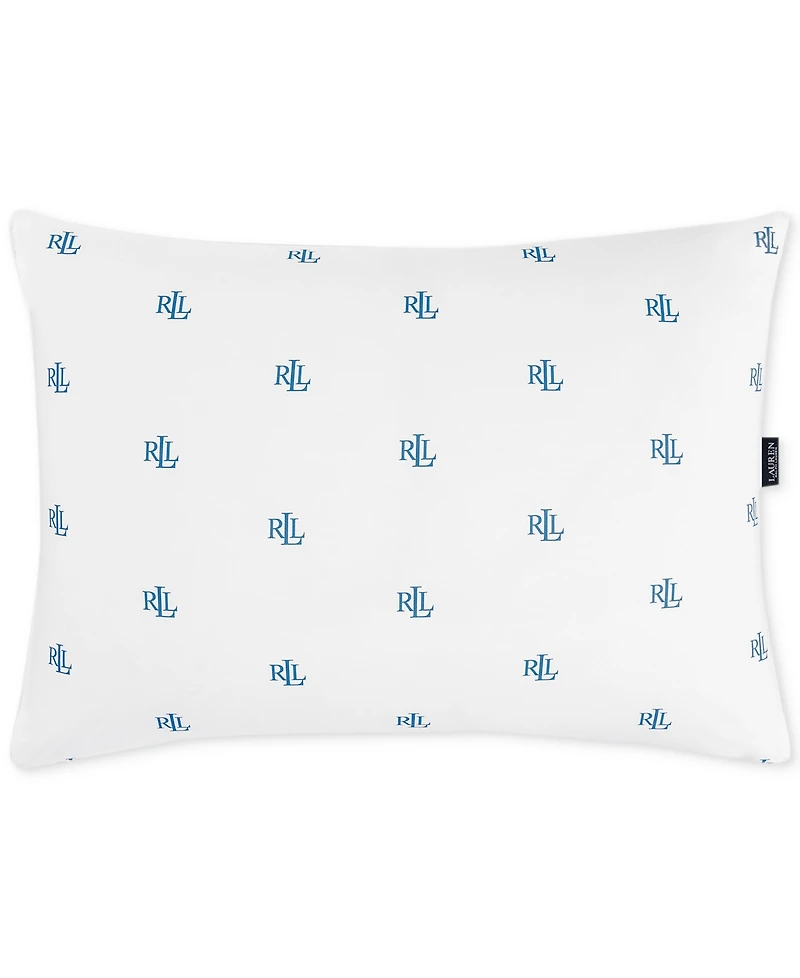Lauren Ralph Logo Medium Density 2-Pack Down Alternative Pillow