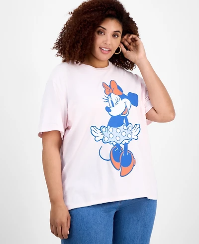 Hybrid Trendy Plus Minnie Mouse Crewneck Tee