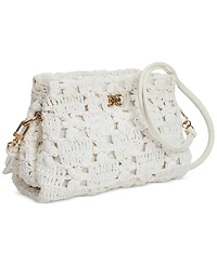 Sam Edelman Layla Floral Raffia Shoulder Bag