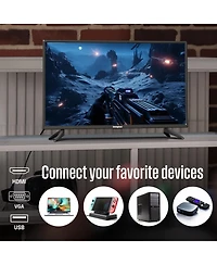 Westinghouse 32 Inch Tv with Dvd Player Built in, 720p Hd Led Small Flat Screen Non-Smart Television Dvd Combo with Hdmi, Usb, & Parental Controls, Mo