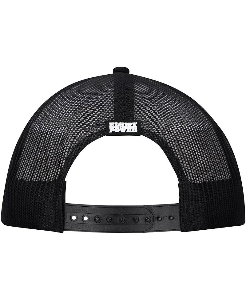 Lids Men's Black Public Enemy Music Trucker Adjustable Hat