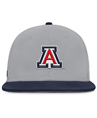 Nike Men's Gray Arizona Wildcats On-Field Dugout True Performance Fitted Hat