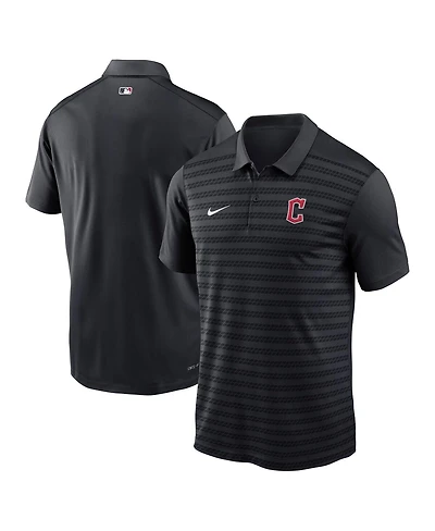 Nike Men's Navy Cleveland Guardians Authentic Collection Victory Performance Polo Shirt