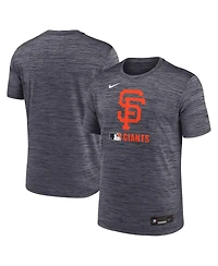 Nike Men's Black San Francisco Giants Authentic Collection Velocity Performance Practice T-Shirt