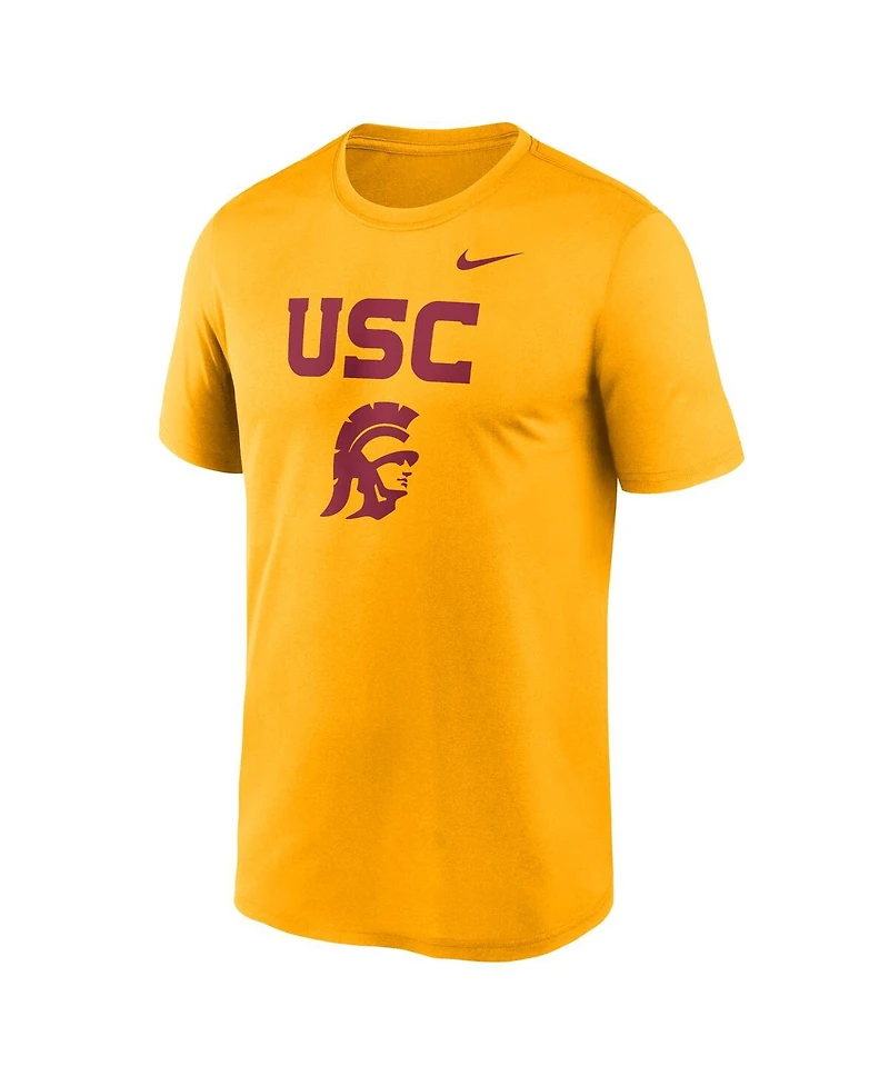 Nike Men's Gold Usc Trojans Lockup Legend Performance T-Shirt