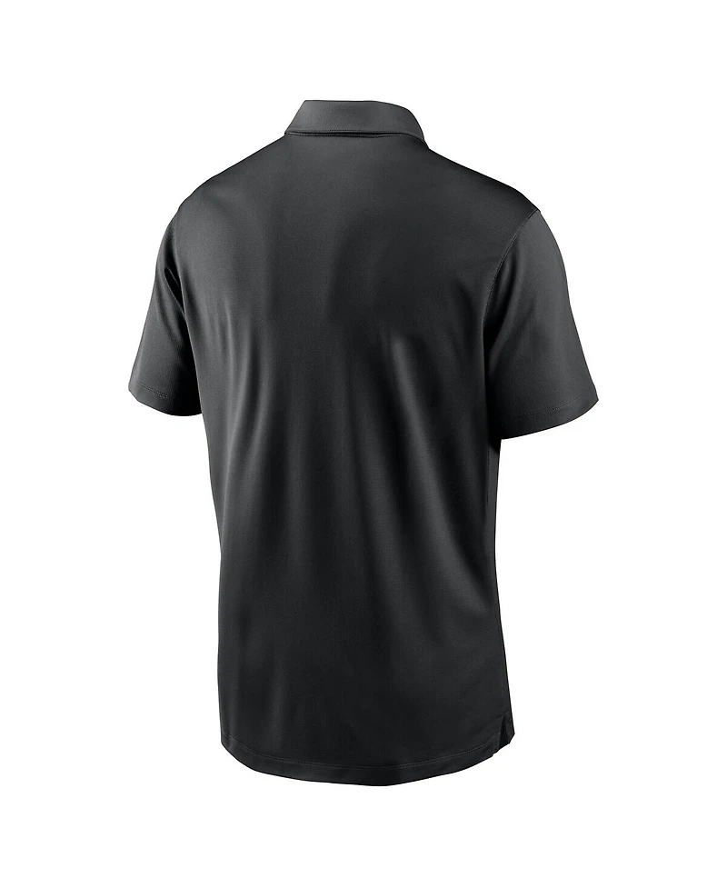 Nike Men's Black Lsu Tigers Franchise Polo Shirt
