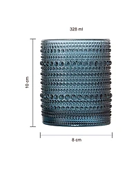 The Wine Savant Khen Hobnail Glasses, Set of 6