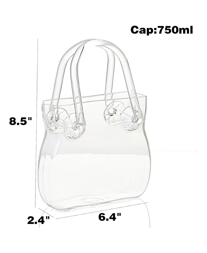 The Wine Savant Handbag Purse Decanter