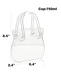 The Wine Savant Handbag Purse Decanter