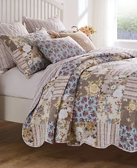 Greenland Home Fashions French Country Traditional -Pc. Quilt Set