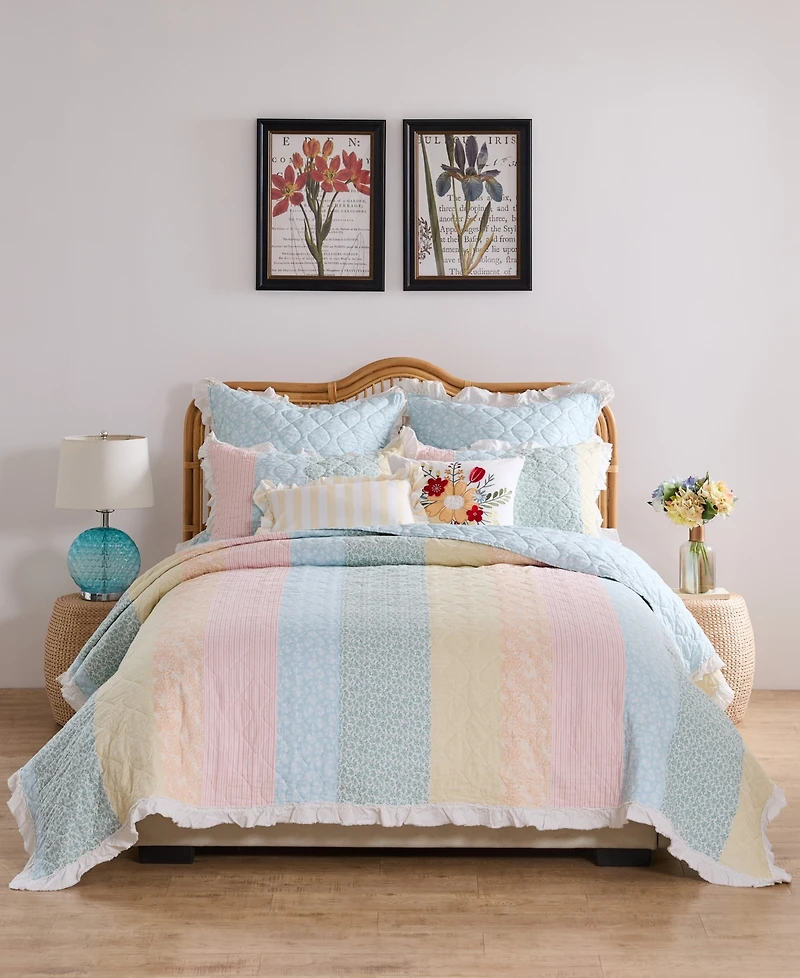 Greenland Home Fashions Ruffled Shabby Chic 2-Pc. Quilt Set, Twin