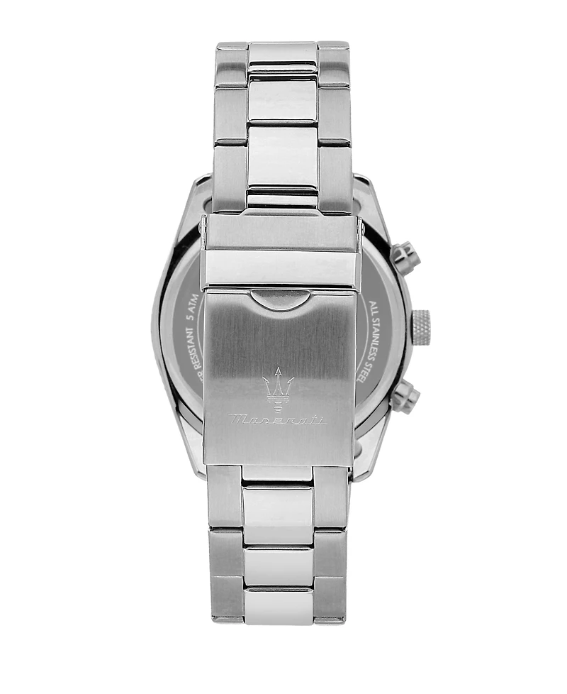 Maserati Men's Multifunction Stainless Steel Metal Band Watch