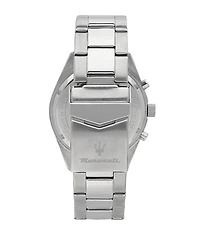 Maserati Men's Multifunction Stainless Steel Metal Band Watch, 43mm