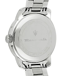 Maserati Men's Analog Stainless Steel Metal Band Watch, 44mm