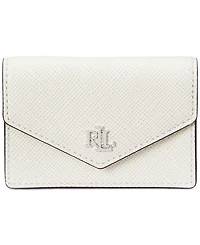 Lauren Ralph Lauren Textured Leather Small Flap Card Case