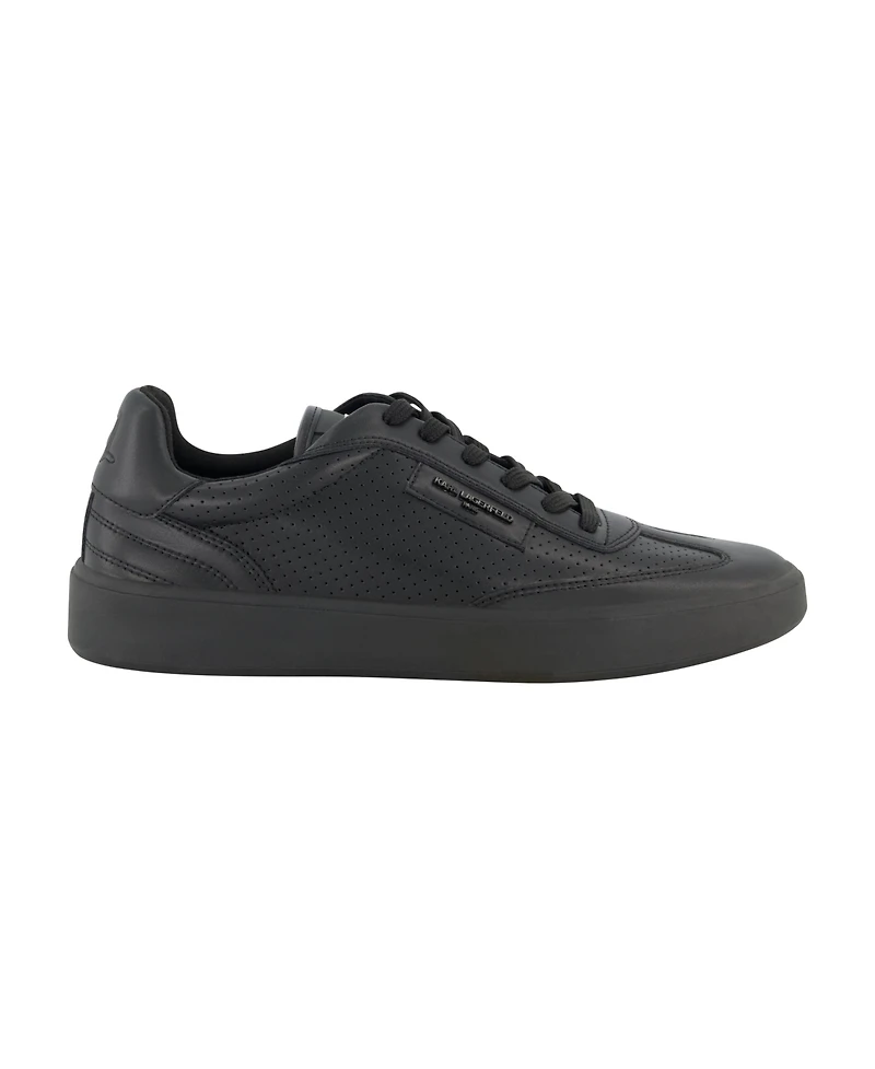 Karl Lagerfeld Paris Men's Perforated Logo Sneakers