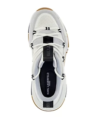 Karl Lagerfeld Paris Men's Criss Cross Lace Up Chunky Sole Sneakers