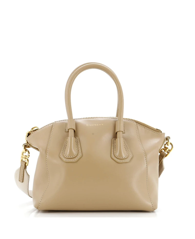 Pre-Owned Givenchy Mini Antigona Sport Bag Leather