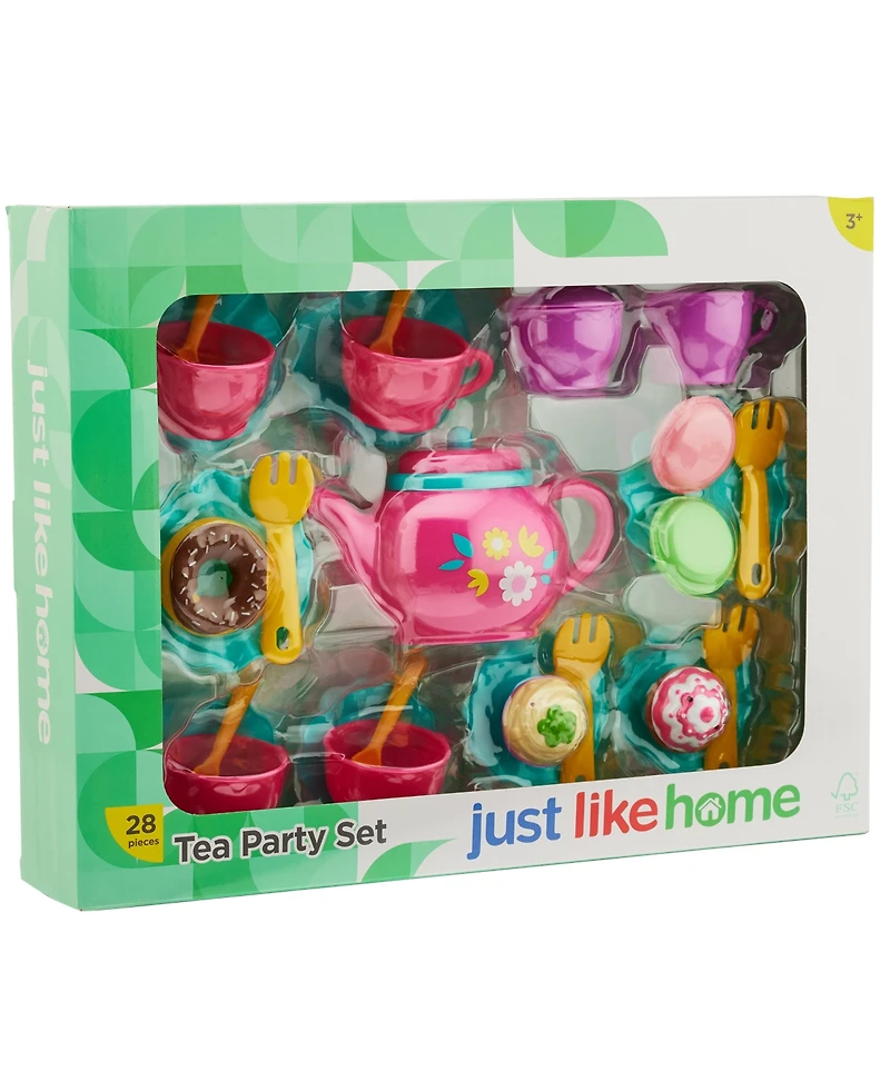Just Like Home Tea Party Playset