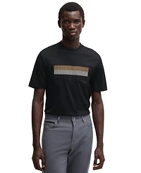 Boss by Hugo Men's Mercerized-Cotton Regular-Fit T-Shirt