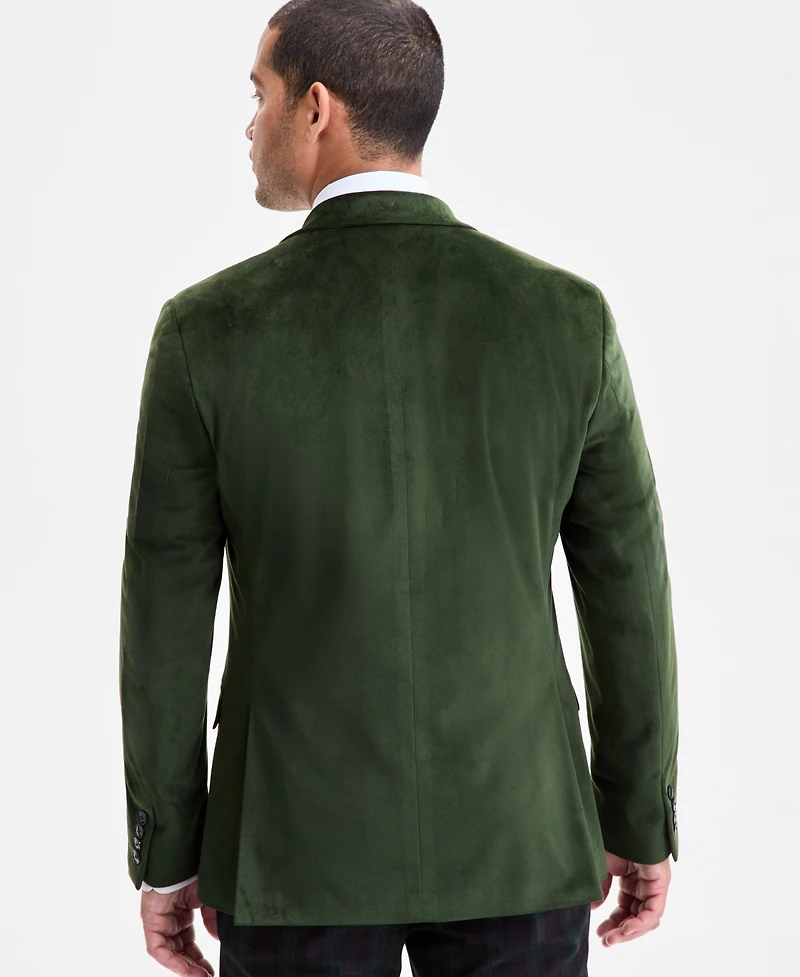 Bar Iii Men's Slim-Fit Velvet Sport Coat, Exclusively at Macy's