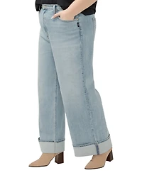 Silver Jeans Co. Plus Highly Desirable High Rise Wide Leg