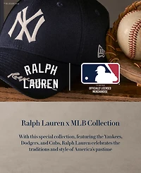 Polo Ralph Lauren Women's Ny Yankees Fleece Long-Sleeve Polo