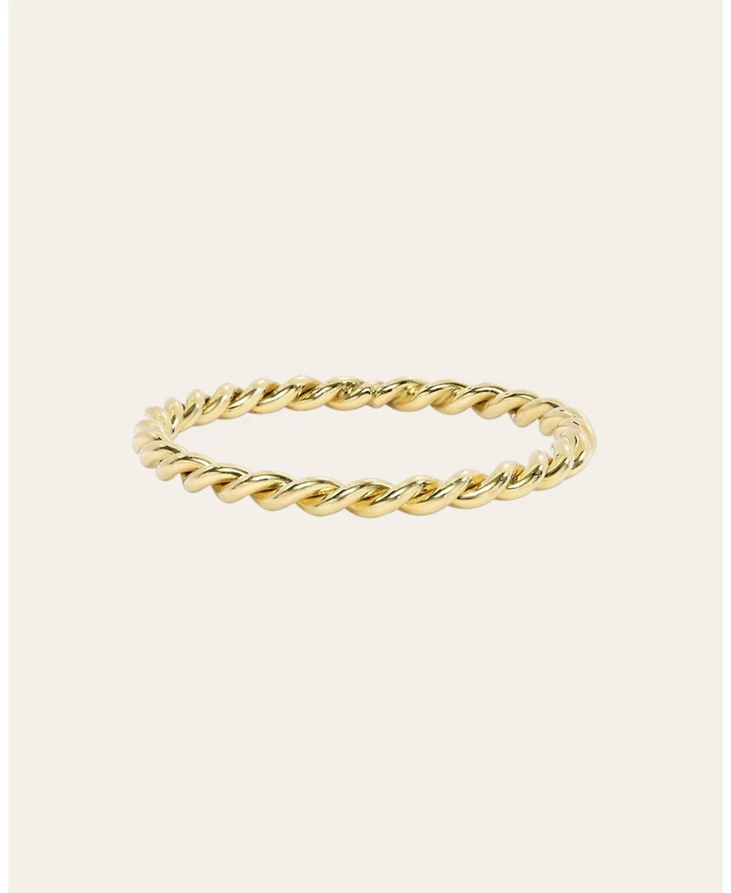 14k Gold Twist Band