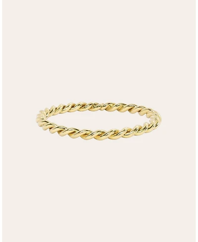 14k Gold Twist Band