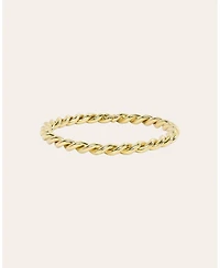 14k Gold Twist Band