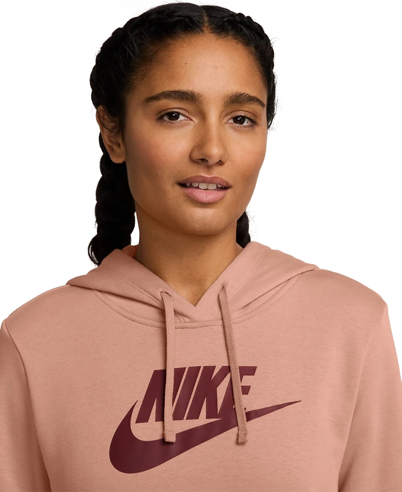 Nike Women's Sportswear Club Fleece Logo Pullover Hoodie