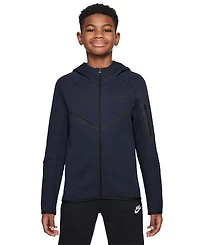 Nike Big Boys Sportswear Full-Zip Tech Fleece Hoodie
