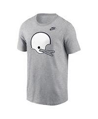 Nike Men's Heather Gray Penn State Nittany Lions Legacy Helmet T-Shirt