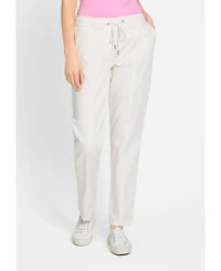 Olsen Women's Lisa Fit Straight Drawstring Pant