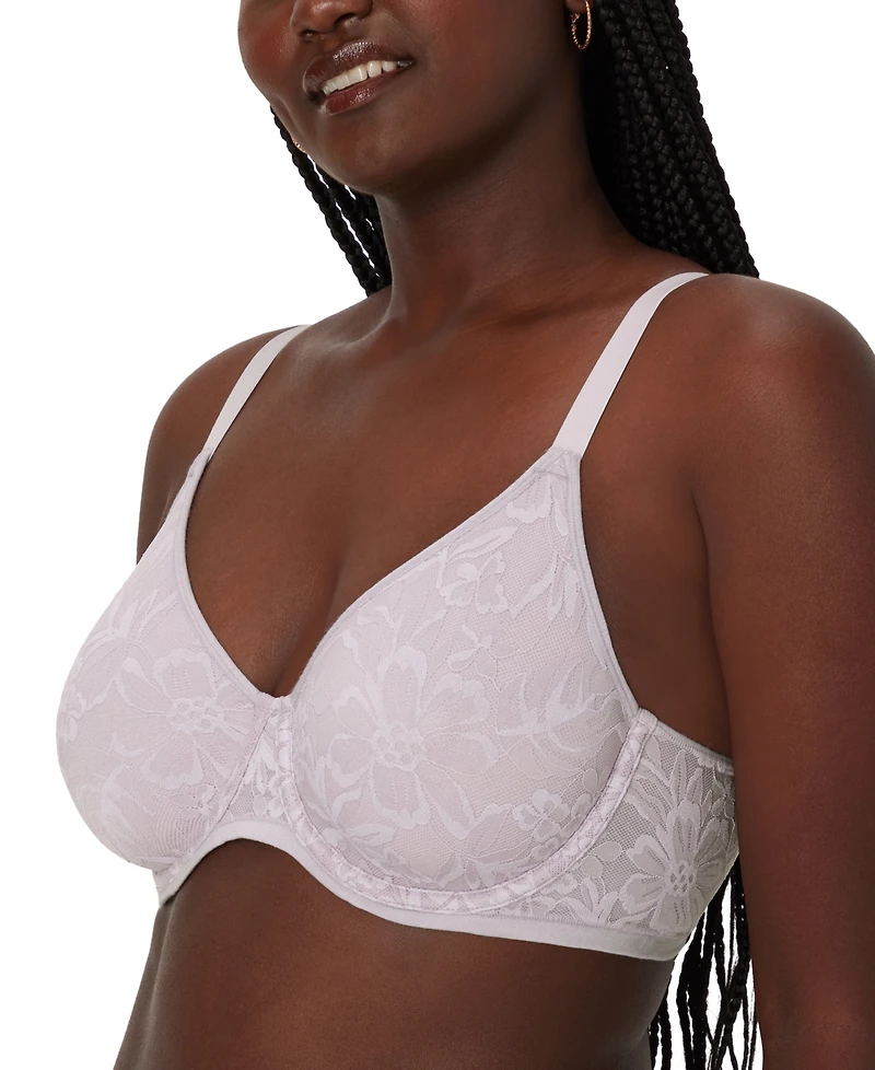 Bali Women's Breathe Lace Underwire Bra DF7590