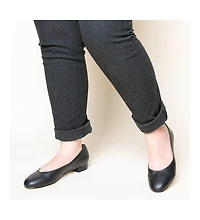 Alterre Women's Customizable Black Ballet Flats
