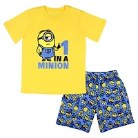Despicable Me Boys Minions 1 A Minion 2PC Pajama Set