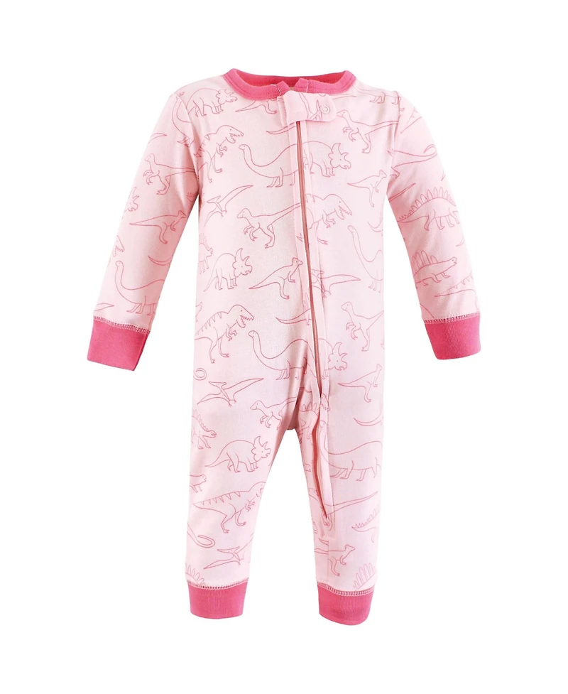 Hudson Baby Baby Girls Hudson Cotton Preemie Sleep and Play