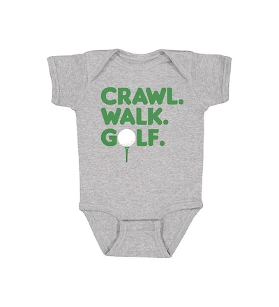 Sweet Wink Baby Boys Crawl, Walk, Golf Short Sleeve Bodysuit
