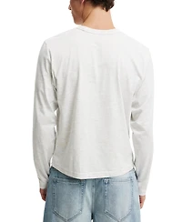 Cotton On Men's Cropped Fit Long Sleeve T-Shirt