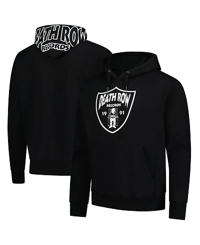 Lids Men's Black Death Row Records Pullover Hoodie