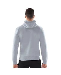 Starter Men's Heather Gray Philadelphia Eagles Distressed Classic Full-Zip Hoodie